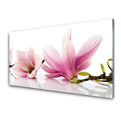 Glasbild aus Plexiglas® Blumen Pflanzen