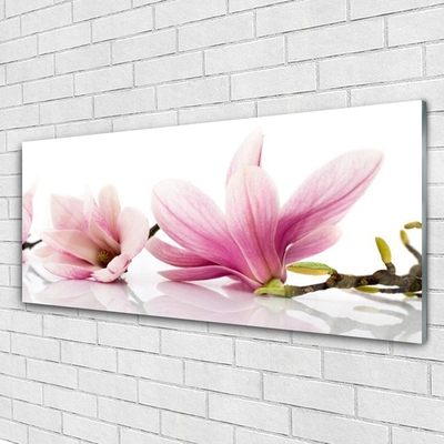 Glasbild aus Plexiglas® Blumen Pflanzen