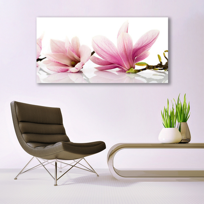 Glasbild aus Plexiglas® Blumen Pflanzen