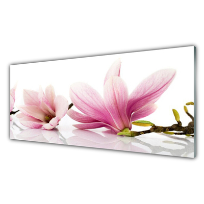 Glasbild aus Plexiglas® Blumen Pflanzen