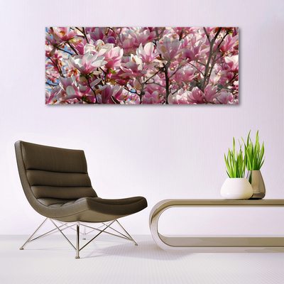 Glasbild aus Plexiglas® Zweige Blumen Pflanzen