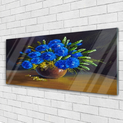 Glasbild aus Plexiglas® Blumen Pflanzen