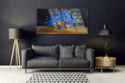 Glasbild aus Plexiglas® Blumen Pflanzen