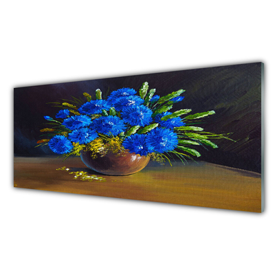 Glasbild aus Plexiglas® Blumen Pflanzen