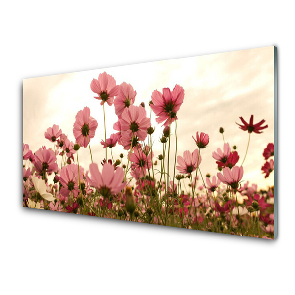 Glasbild aus Plexiglas® Blumen Pflanzen