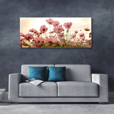 Glasbild aus Plexiglas® Blumen Pflanzen