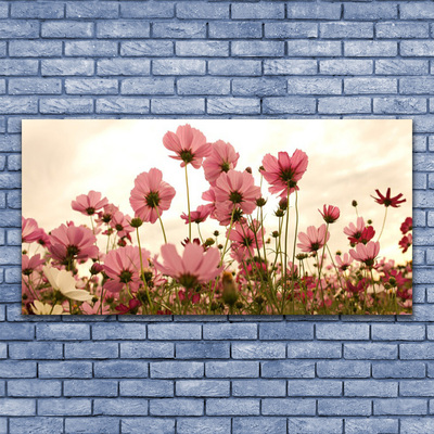 Glasbild aus Plexiglas® Blumen Pflanzen