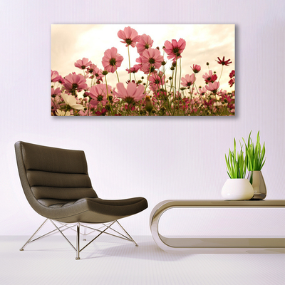 Glasbild aus Plexiglas® Blumen Pflanzen