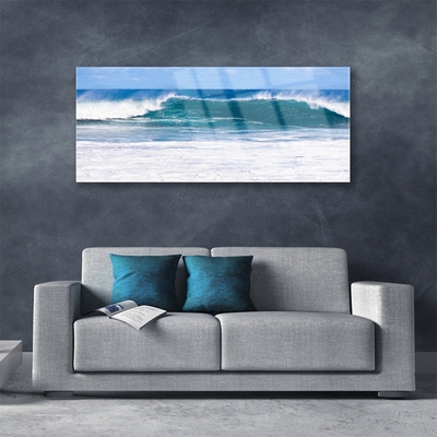 Glasbild aus Plexiglas® Meer Landschaft