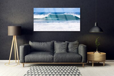 Glasbild aus Plexiglas® Meer Landschaft