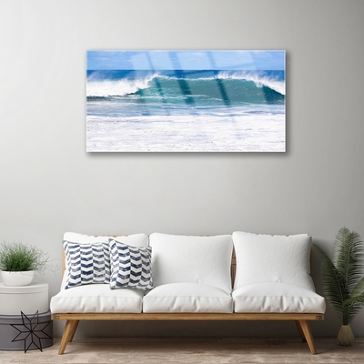 Glasbild aus Plexiglas® Meer Landschaft