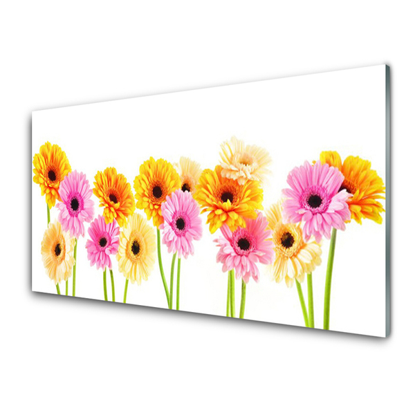 Glasbild aus Plexiglas® Blumen Pflanzen