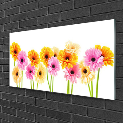 Glasbild aus Plexiglas® Blumen Pflanzen