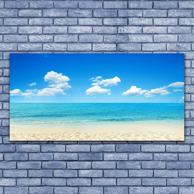 Glasbild aus Plexiglas® Strand Meer Landschaft