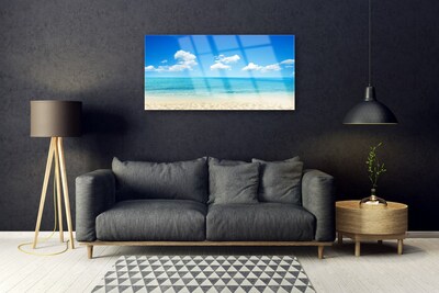 Glasbild aus Plexiglas® Strand Meer Landschaft