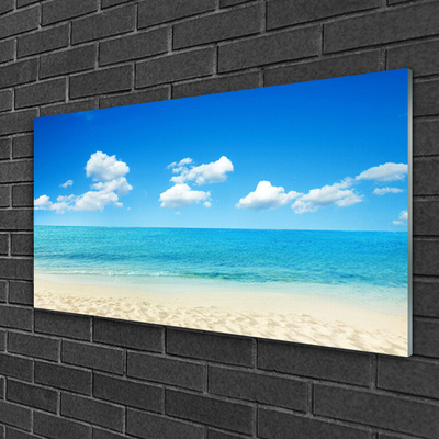 Glasbild aus Plexiglas® Strand Meer Landschaft