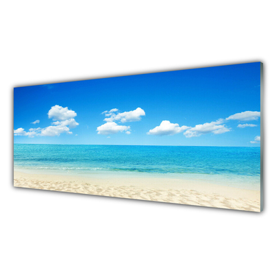 Glasbild aus Plexiglas® Strand Meer Landschaft