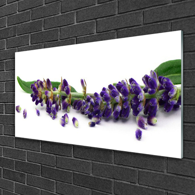 Glasbild aus Plexiglas® Blumen Blätter Pflanzen