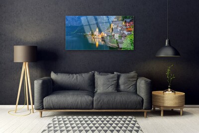 Glasbild aus Plexiglas® Stadt Meer Landschaft