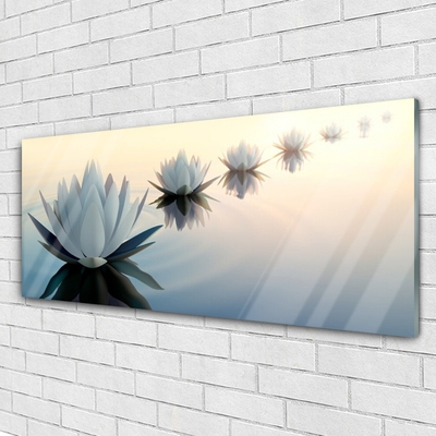 Glasbild aus Plexiglas® Blumen Pflanzen