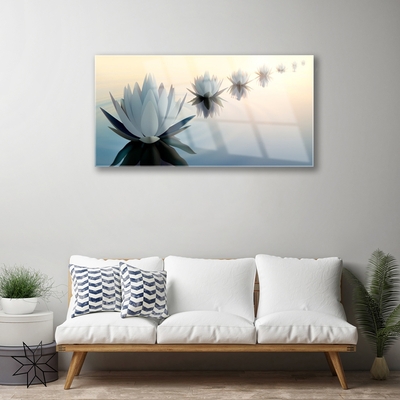 Glasbild aus Plexiglas® Blumen Pflanzen