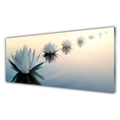 Glasbild aus Plexiglas® Blumen Pflanzen