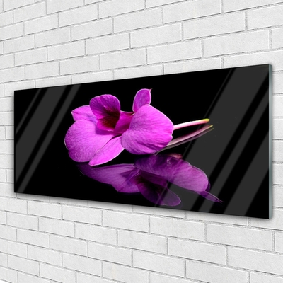 Glasbild aus Plexiglas® Blume Pflanzen