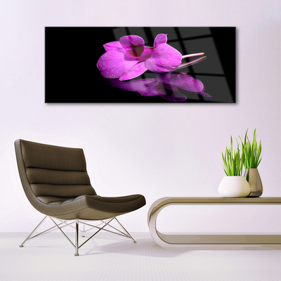 Glasbild aus Plexiglas® Blume Pflanzen