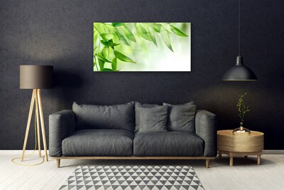 Glasbild aus Plexiglas® Blätter Pflanzen