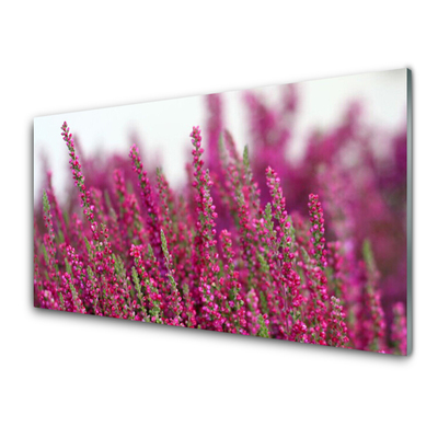 Glasbild aus Plexiglas® Blumen Pflanzen