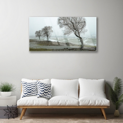 Glasbild aus Plexiglas® Bäume Natur