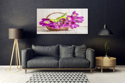 Glasbild aus Plexiglas® Blumen Pflanzen