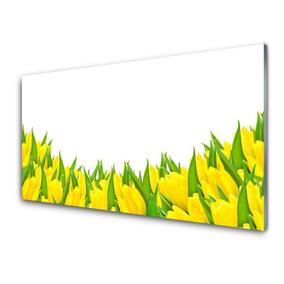 Glasbild aus Plexiglas® Blumen Pflanzen