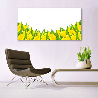 Glasbild aus Plexiglas® Blumen Pflanzen