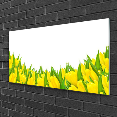 Glasbild aus Plexiglas® Blumen Pflanzen