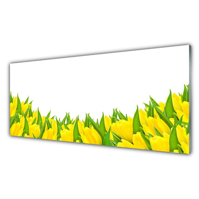 Glasbild aus Plexiglas® Blumen Pflanzen