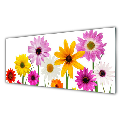 Glasbild aus Plexiglas® Blumen Pflanzen