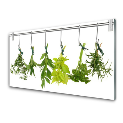 Glasbild aus Plexiglas® Blätter Pflanzen