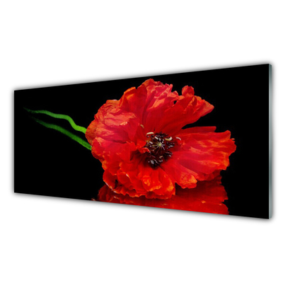 Glasbild aus Plexiglas® Blume Pflanzen