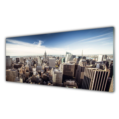 Glasbild aus Plexiglas® Stadt Gebäude