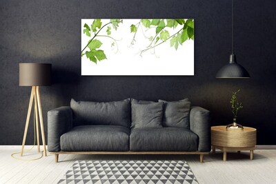 Glasbild aus Plexiglas® Zweige Blätter Pflanzen