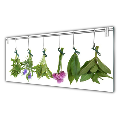 Glasbild aus Plexiglas® Blumen Blätter Pflanzen