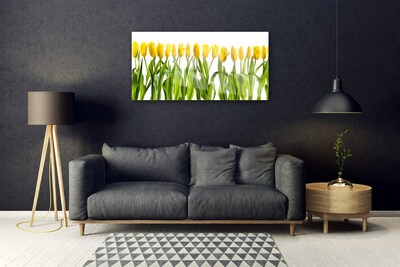 Glasbild aus Plexiglas® Tulpen Pflanzen