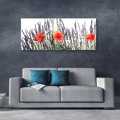 Glasbild aus Plexiglas® Blumen Pflanzen