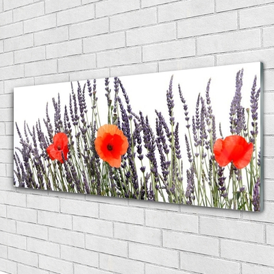 Glasbild aus Plexiglas® Blumen Pflanzen