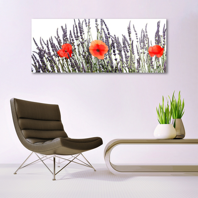 Glasbild aus Plexiglas® Blumen Pflanzen