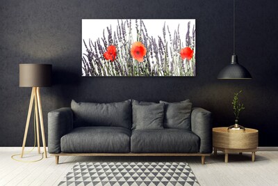 Glasbild aus Plexiglas® Blumen Pflanzen