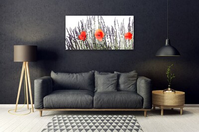 Glasbild aus Plexiglas® Blumen Pflanzen