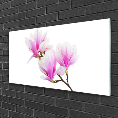 Glasbild aus Plexiglas® Blumen Pflanzen