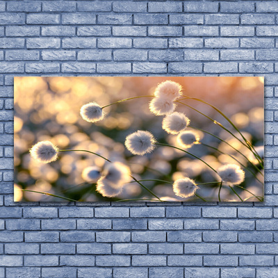 Glasbild aus Plexiglas® Blumen Pflanzen